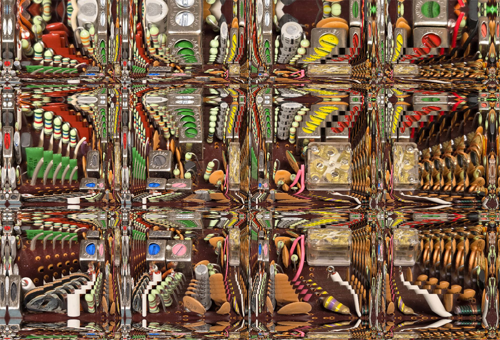 Abstract cube artwork