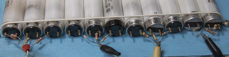 Series resistors temporarily installed in the FLO