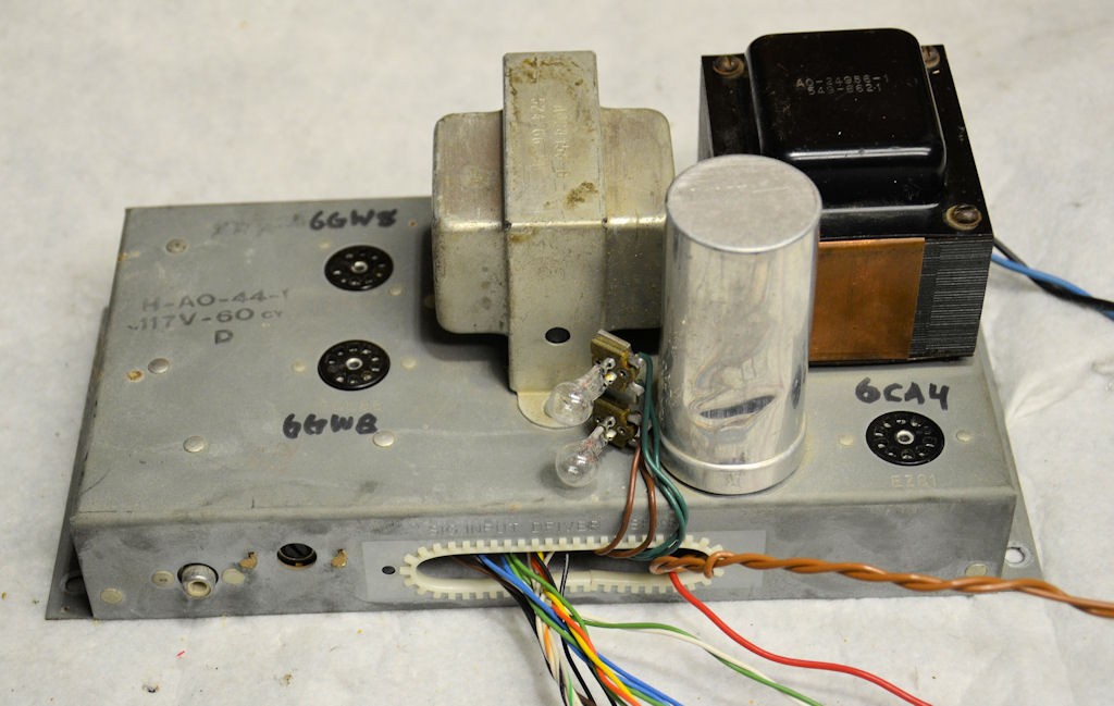 Original Colourbox amplifier chassis