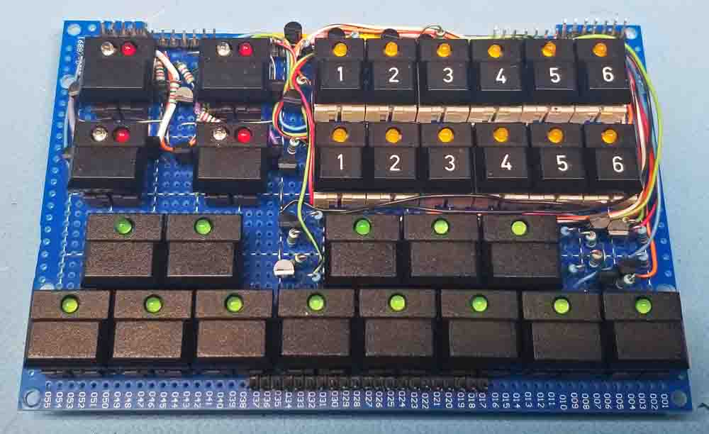 Switch pcb fully populated